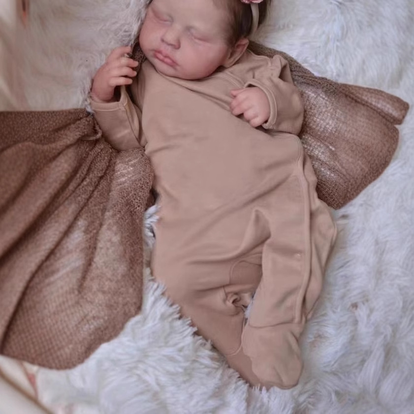 20inch Realistic Reborn Doll Childrens Pretend Play Toy Loulou 231027