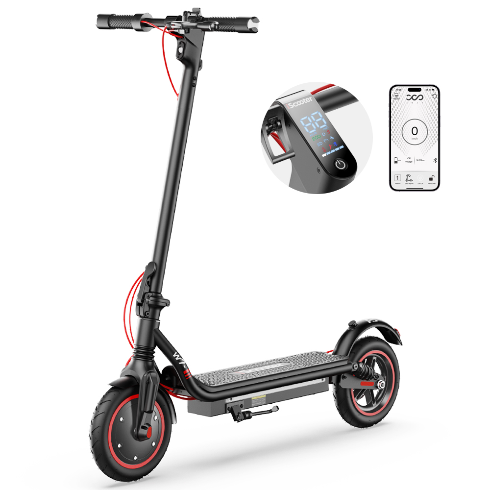 Electric scooter offroad 8.5 inch 350W 42V/7.8AH Foldable e-scooter iScooter W7 35KM/H 120kg