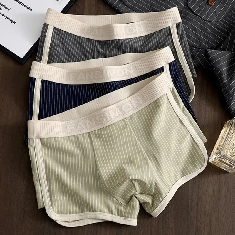 Boxer Men Underwear Cotton Soft Fashion Boxershort Mens Boxers Man Cuecas Masculina Size M-3XL 250614