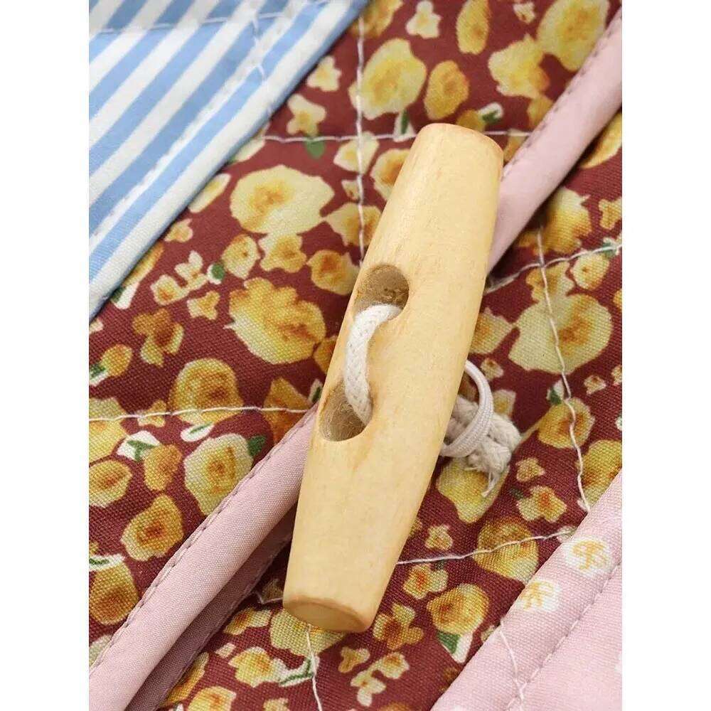 2025 Women Fashion With Pockets Patchwork Jackets Vintage O-Neck Long Sleeves Female Chic Lady Outfits