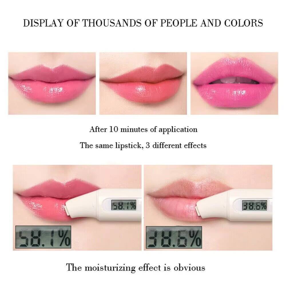 1 Pcs Aloe Vera Magic Lip Balm Temperature Color Change Nutritious Natural Moisture Lipstick Safe Ingredients Care Makeup Lips happy