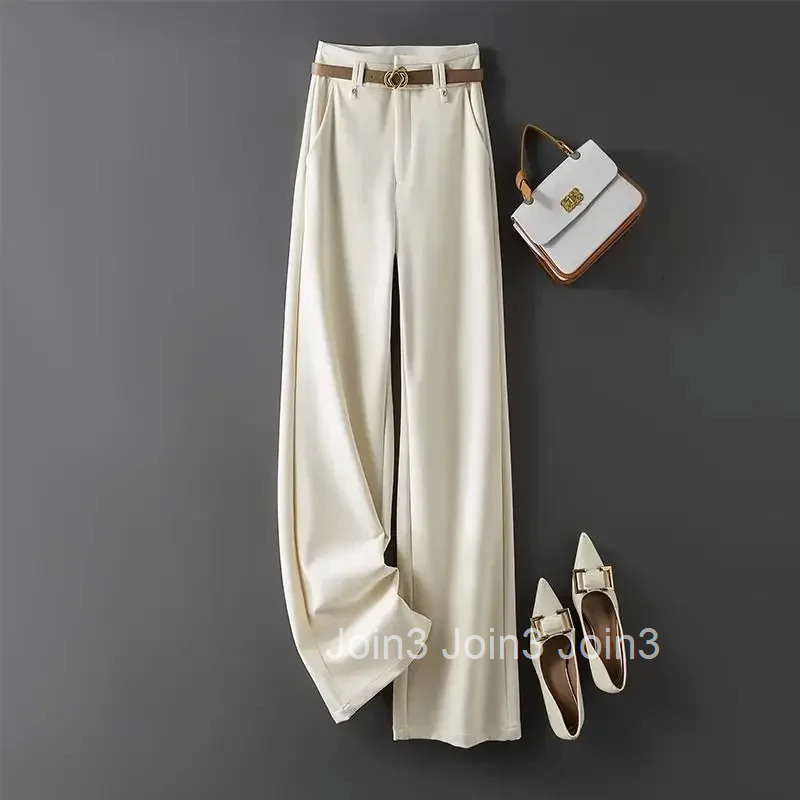 Dress Pants Work Office Long Womens Tailoring Female Trousers Casual Harajuku Slacks All Medium Y2k Streetwear Elastic One Size
