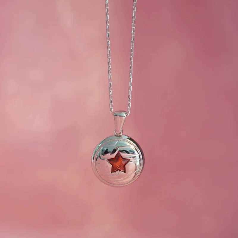 Winter Soldier Barnes Necklace For Men Women Fashion Geek Party Jewelry Accessories Gift Silver Plated Star Superhero Necklace W250616