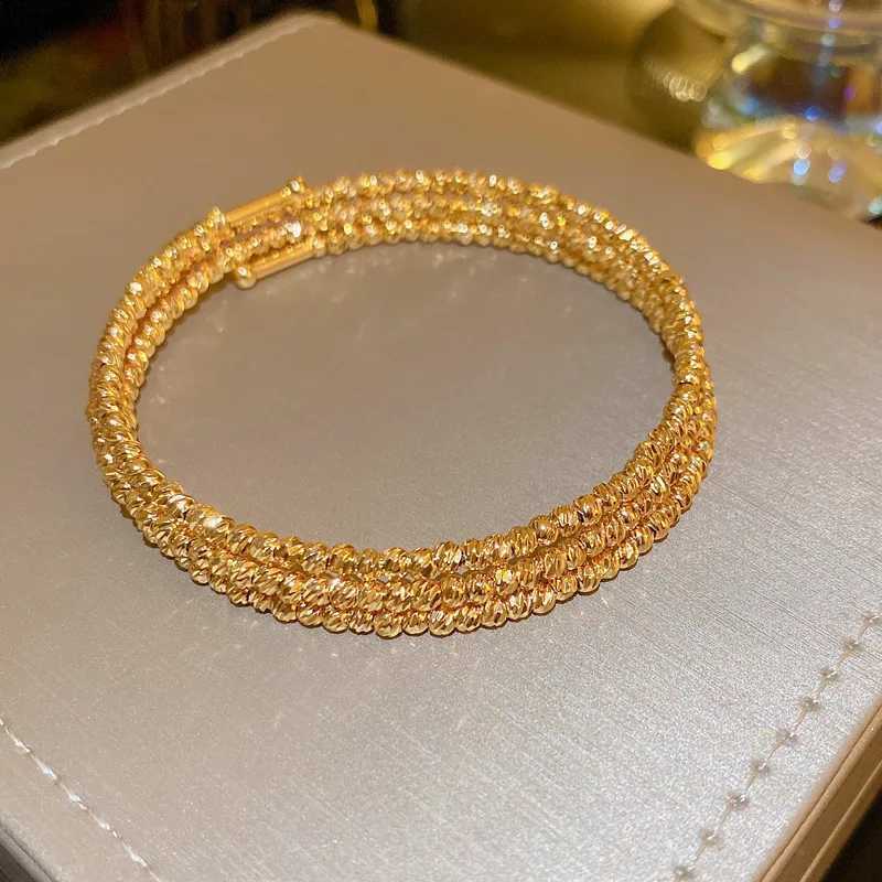 Irregular Geometry Five-Layer Bangles Womens Light Luxury Adjustable Fashion Personality High Sense Hand Jewelry Z250616