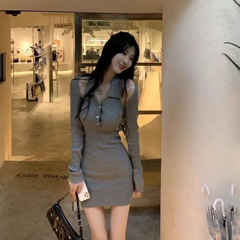 Female Dresses 2024 Crochet Sensual Sexy Mini Knitted Bodycon Womens Dress Night Club Clothing Short Tight Xl Korean Style Y2k