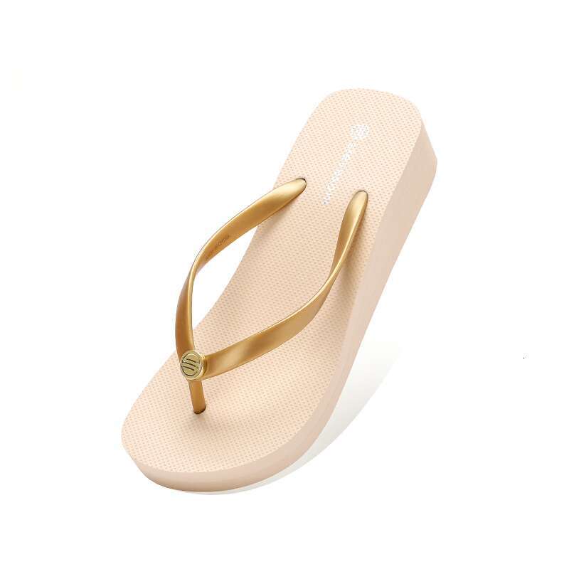 2025 New 4CM Wedge Sandals Women, Summer Beach Vacation Non-Slip Flip-Flops for Outdoor Wear