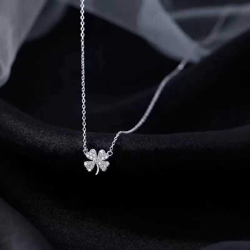 Exquisite Pendant Necklaces For Women Korean Romantic Sweet Girlfriend Zircon Clavicle Jewelry Gift W250616