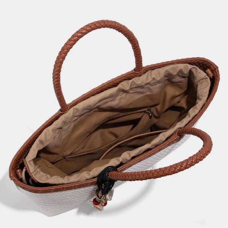 Women's Bags Designer Tote Bags For Women Designer Handbag Purse New In PU Imitation Braided Emed Circuit Top Handle Underarm Shoulder