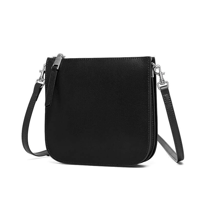 Spring Summer New Genuine Leather Crossbody Phone Women's Bucket Single Shoulder Small Underarm Bag