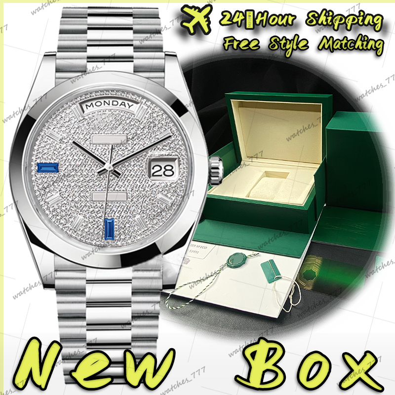 mens watch designer watches men AAA+ high-quality 40MM 2813 mechanical automatic watch sapphire master sport Business luminous watch instrument new box