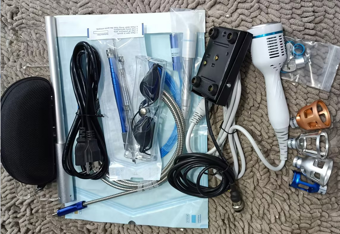 New Semiconductor Laser 6-In-1 980nm Laser For Removing Fat, Spider Nevi, Vascular Cleaning, Nail Fungus Beauty Machine