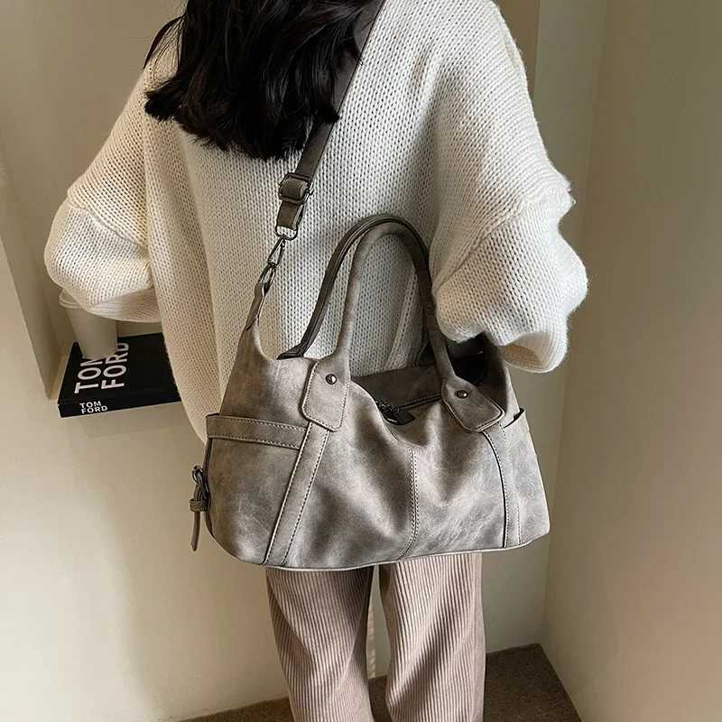 Women Handbags Retro Design PU Leather Shoulder Bags for Women Fashion Trend Designer Big Armpit Bag Female Crossbody Bag Totes XJ2520616