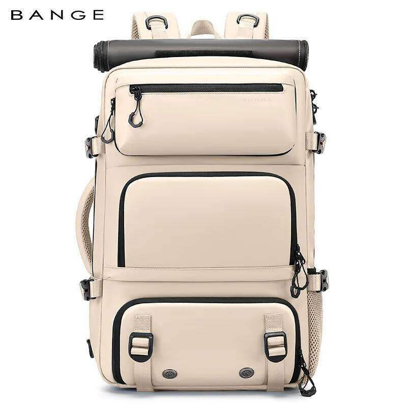 Bange Travel Bag For Men Large Capacity Femal Business Backpack With Shoe Compartment Waterproof Anti-Theft Backpacks