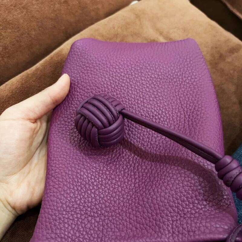Women's Bags Designer Genuine Leather Mini Mobile Phone Bags For Women Designer Purses New In First Layer Cowhide Braided Pendant Shoulder