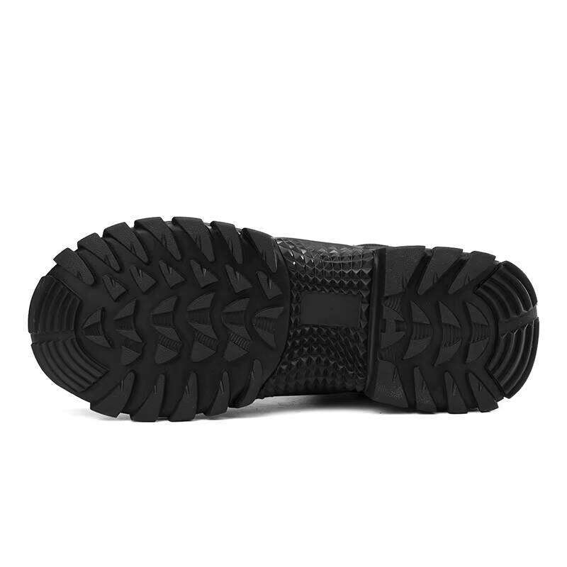 Outdoor Hiking Mountaineering Training Boots, Men's Wear-resistant and Anti slip Desert Tactical Boots