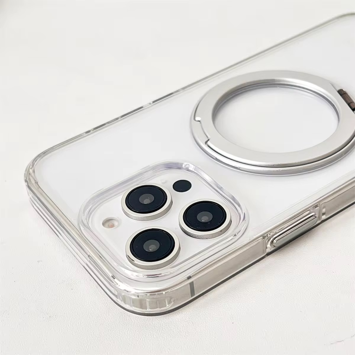 Durable Protective Shell with Integrated Adjustable Kickstand for Mobile Devices