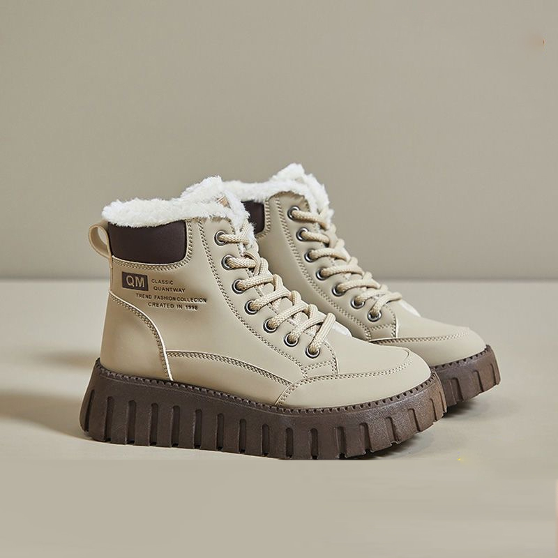 new Free shipping designer Boots for woman cotton shoes keep warm Fashion Boots platform casual snow boots