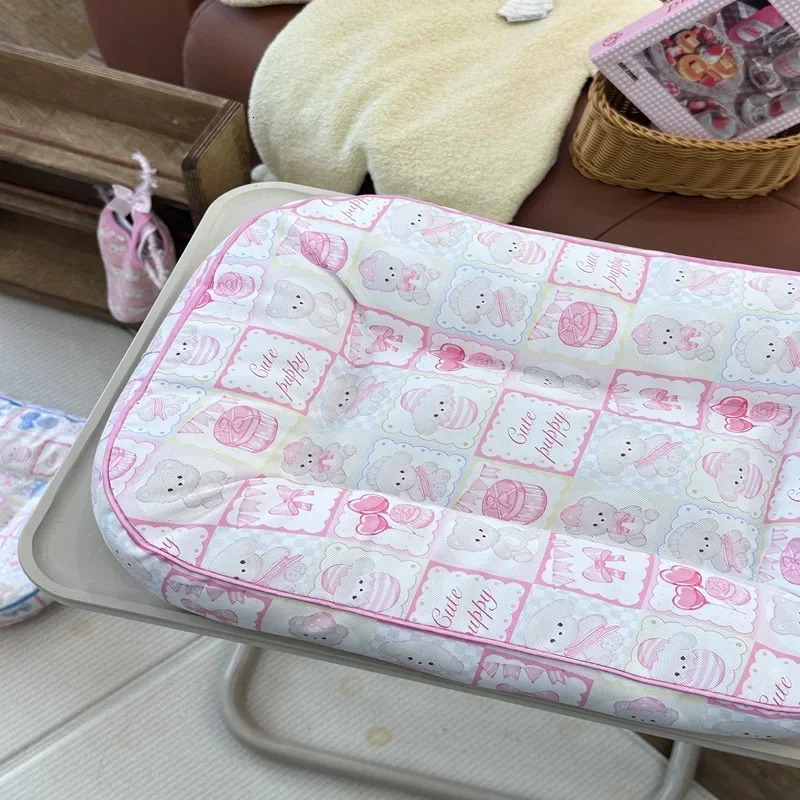 Creative Dog Mat Digital Printed Cat Mat Summer Cool Dog Nest Four Seasons Universal Waterproof Breathable Soft Pet Mats 250614