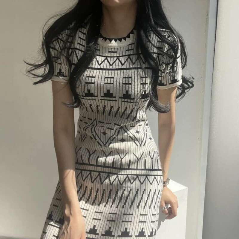 Dresses for Women Short Crochet Sexy Daring Clothes Knitted Extreme Mini Woman Dress 2024 Harajuku New In Korean Fashion Sale