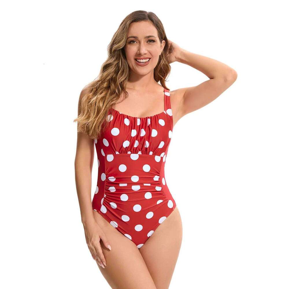 Cikini Printed One-Piece Swimsuit Multi-color Swimwear Sexy Summer Beachwear Bathing Suit For Women