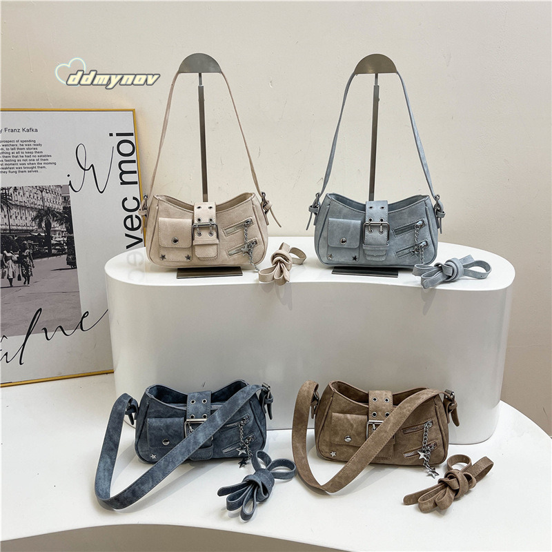 Niche Design American Style Underarm for Women 2024 New High-end Simple Single Shoulder Crossbody Bag Trendy ddmynov ddmynov