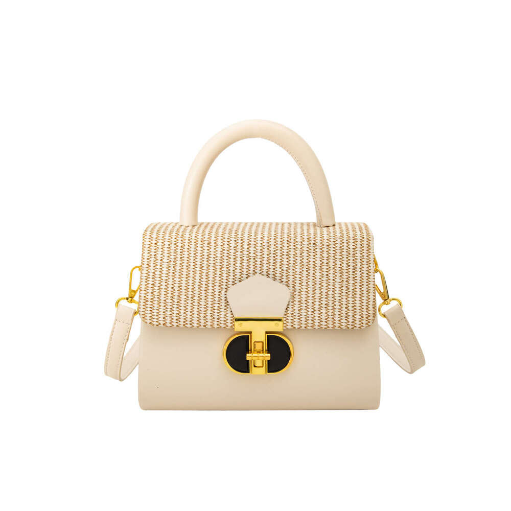 New Women's Niche Design Handbag Trendy Patchwork Shoulder Crossbody Bag