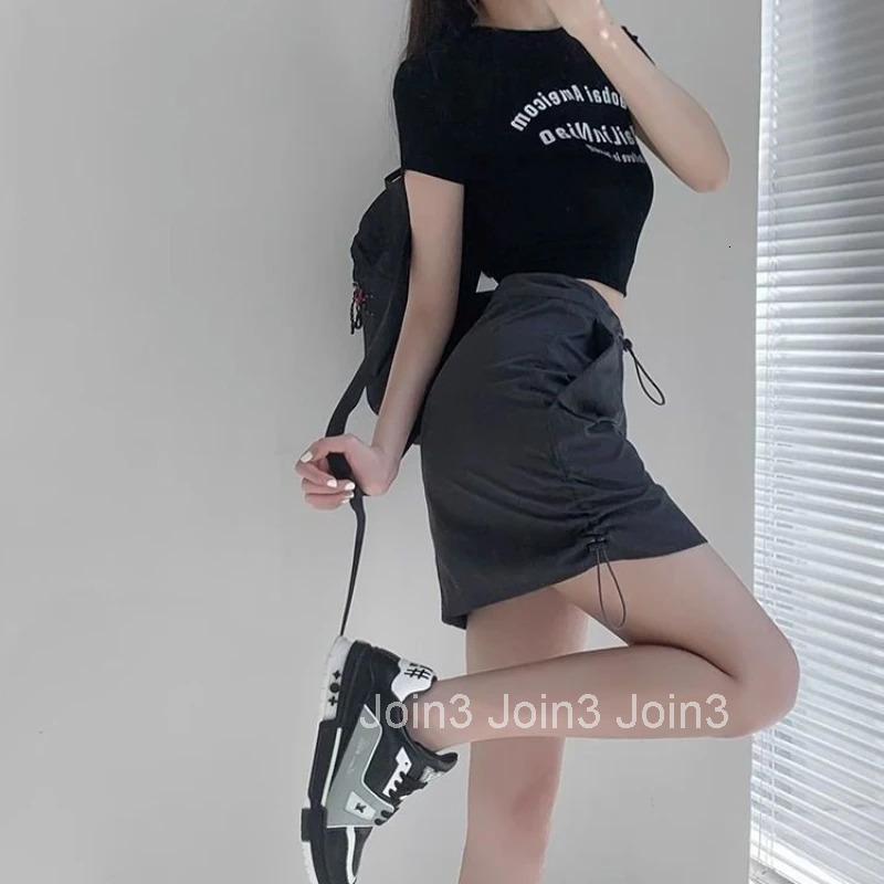 Skirts for Women High Waist Midi A Line Woman Skirt Summer Vintage Y2k Premium Streetwear Casual Luxury Elegant Korean Style V