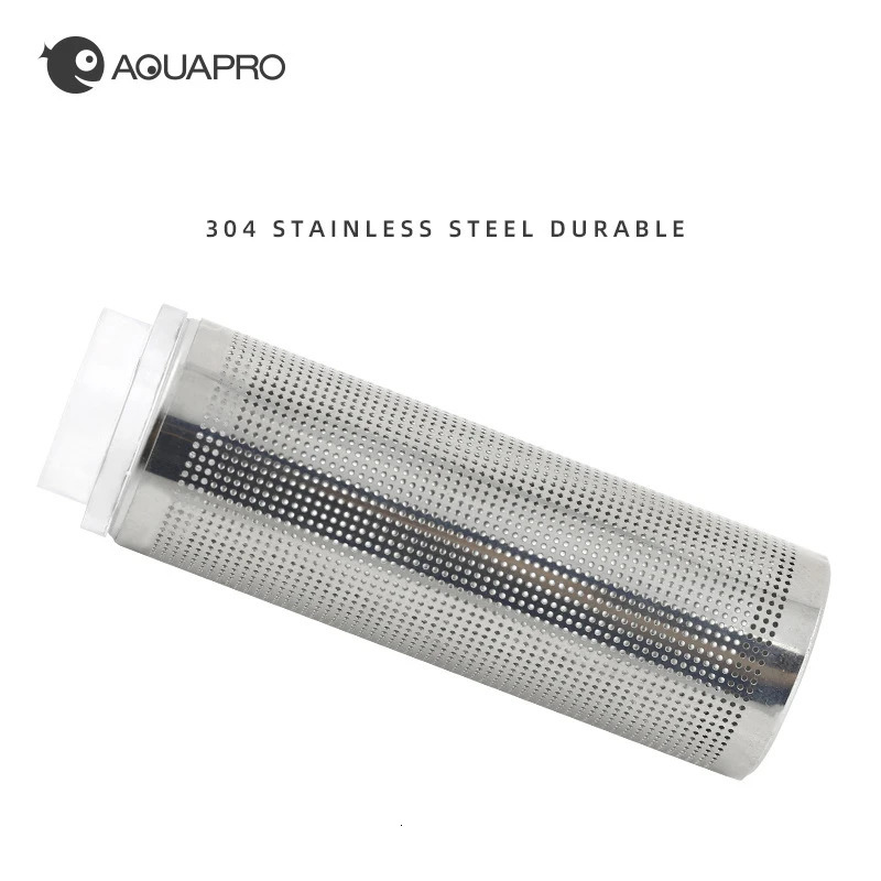2pcs Inflow Inlet Filter Stainless Steel Mesh Net Guard Fish Tank Aquariums Accessories Intake Prefilter Cover Brine Shrimp 250613