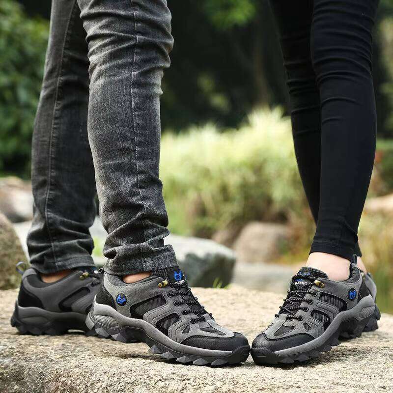 Big Size 36-48 Fashion New Outdoor Comfortable Mountain Climbing Shoes Men Hiking Boots
