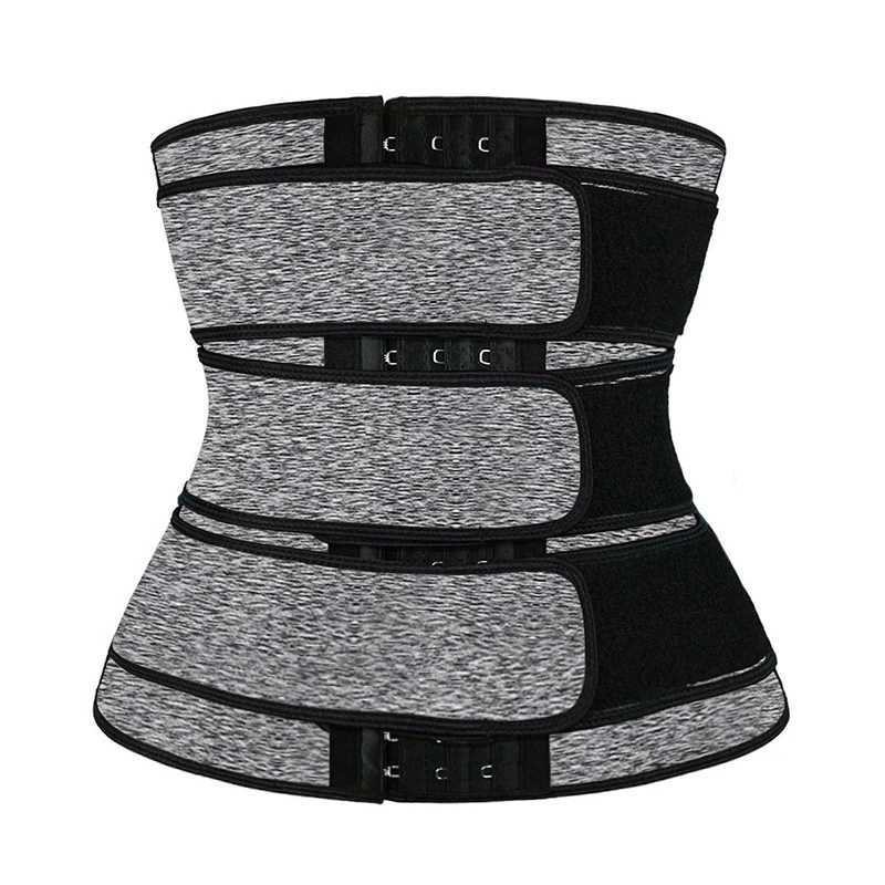 CXZD Men Waist Trainer Trimmer Belt Weight Loss Body Shaper Sauna Sweat Workout Sweat Belly Belt Fitness Gym Shapewear Girdles W250616