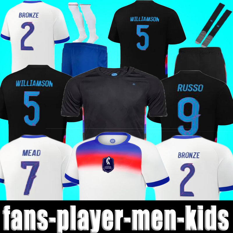 2025 2026 EnGLaNdS Football Shirt Soccer Jerseys KANE BELLINGHAM 25 26 MAINOO BOWEN RICE FODEN GORDON TONEY PALMER PICKFORD Men Kids kit Uniforms RUSSO