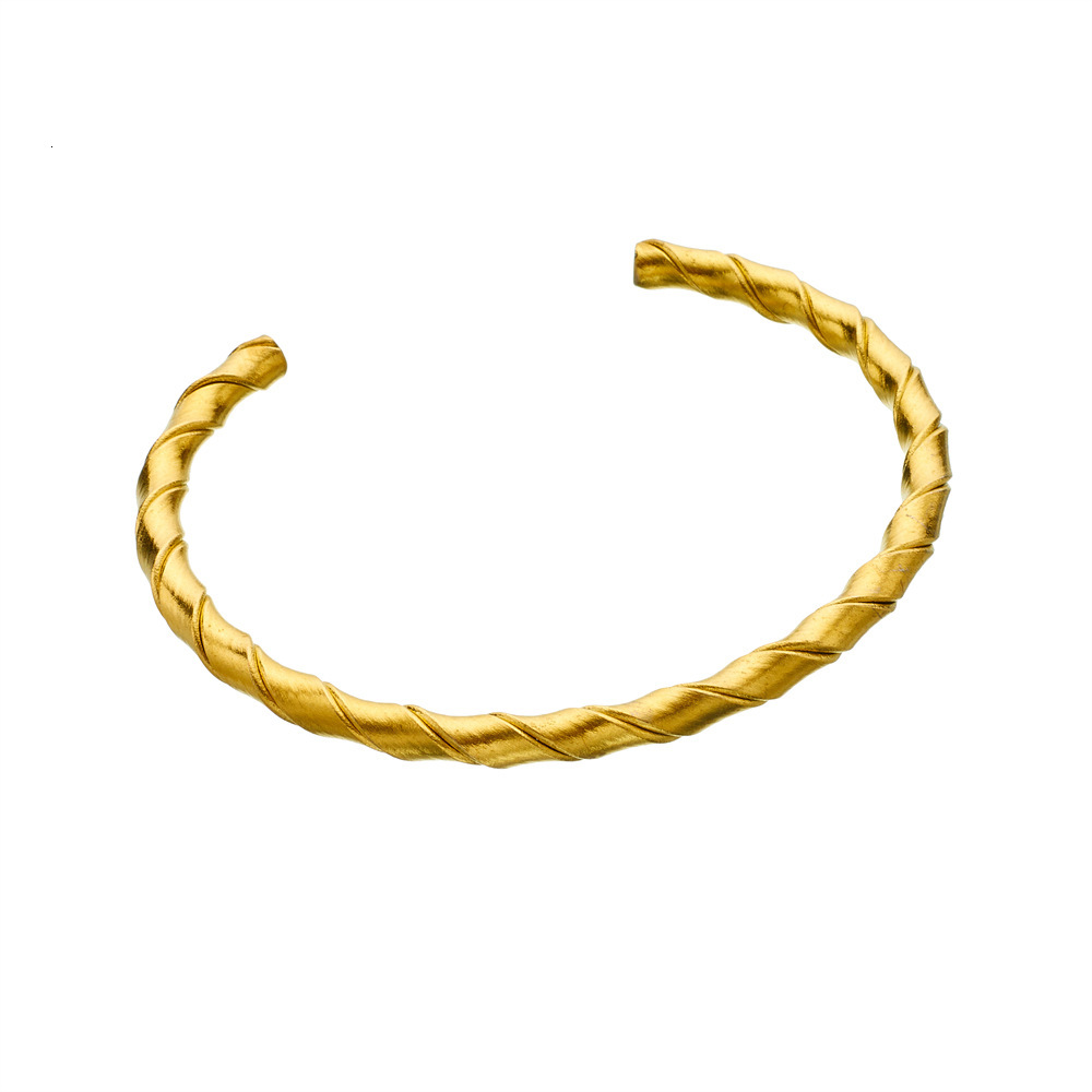 Trendy Fashion Simple Unique Design Braided Bracelet for Women Titanium Steel High-end Non-fading Jewelry