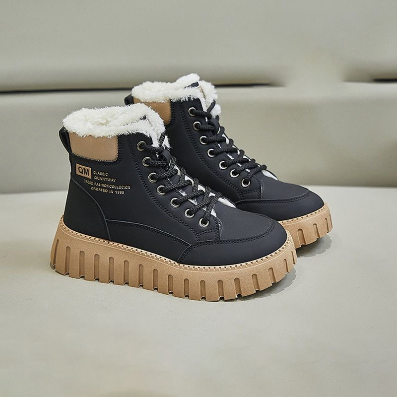 new Free shipping designer Boots for woman cotton shoes keep warm Fashion Boots platform casual snow boots