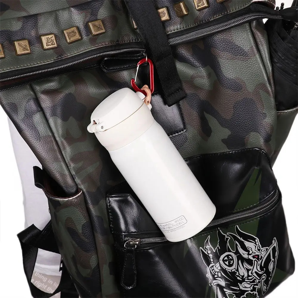 4pcs High quality Lock Buckle Hook Fishing Tool Climbing Snap Clip Carabiner DRing Keychain Outdoor Camping Keyring 250611