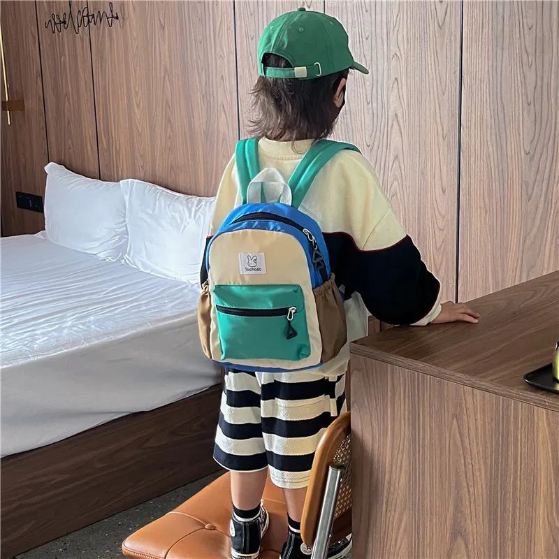 Kids Backpack for Boy Toddler Fashion Baby Cute Canvas Mother Bags Girl School Mochilas 250615