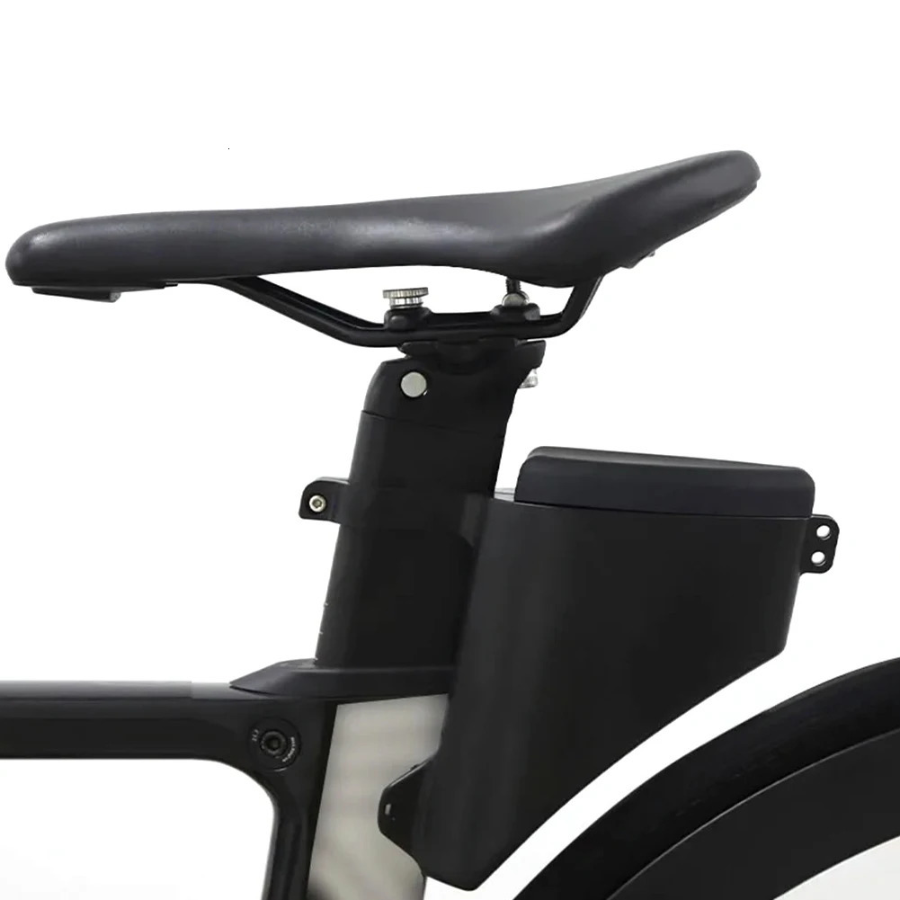 Bike Teardrop Seatpost Bag Hard Shell Bike Seatpost Torpedo Saddle Bag Large Capacity Cycling Storage Bag Cycling Accessories 250610