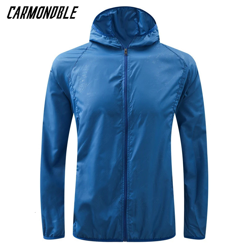 CARMONDBLE UV Protection Ultrathin Sunscreen Clothing Cycling Jacket Unisex Bicycle Sun Protection Coats MTB Long Sleeve Top 250611