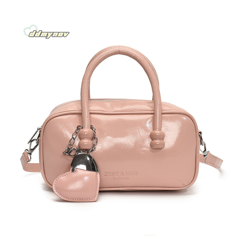 Niche Simple Elegant Handbag for Women 2025 Spring Summer New Fashion Gentle Casual Commuter Shoulder Crossbody Bag ddmynov