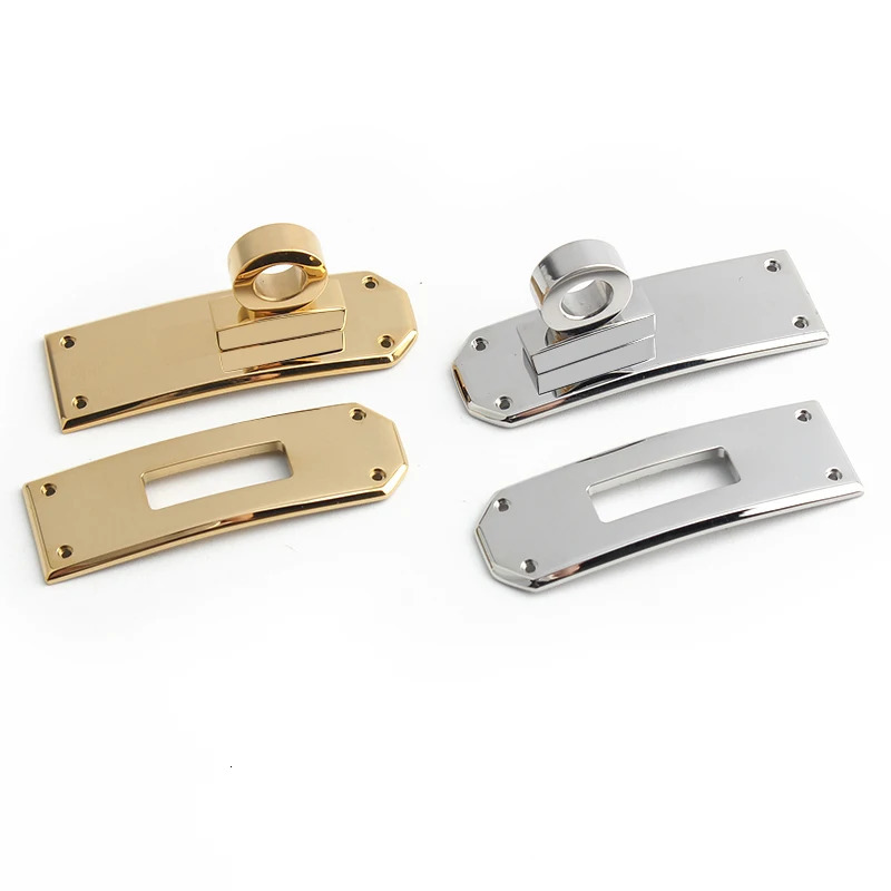 Stainless Steel Bag Lock Clasp Metal Buckles For Women Handbags Purse Twist Closure DIY Hardware Accessories 250616
