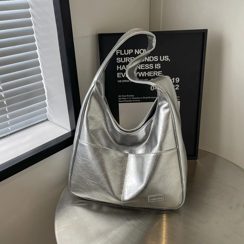 Trendy Hobo Bag for Women Crafted from Durable PU Leather with Magnetic Closure Ideal for Travel and Commuting 250609