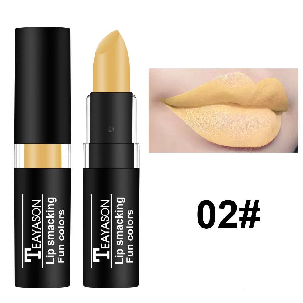 Matte Nude Lipsticks 12 Colors Waterproof Long Lasting Non-stick Cup Lip Glaze Sexy Vampire Red Black Lipstick Pigment Cosmetics happy