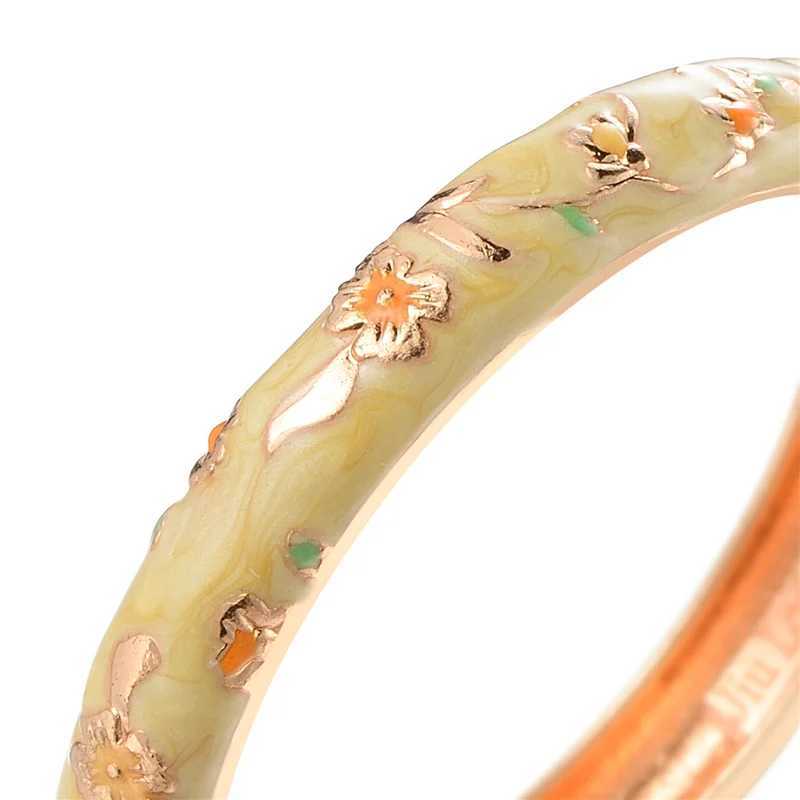 Enamel For Women Cloisonn Bangles On Hand Floral Womens Hand African Jewelry Dubai India Mothers Day Gifts Z250616
