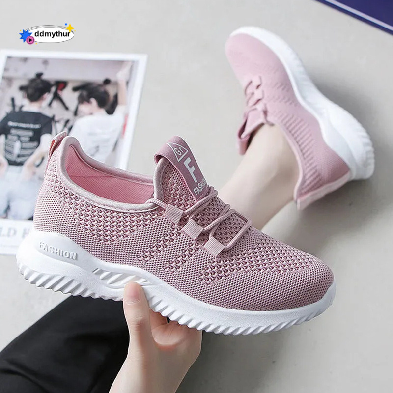 2025 New Lightweight Casual Running Breathable Women's Soft Sole Sports Shoes for Women ddmythur