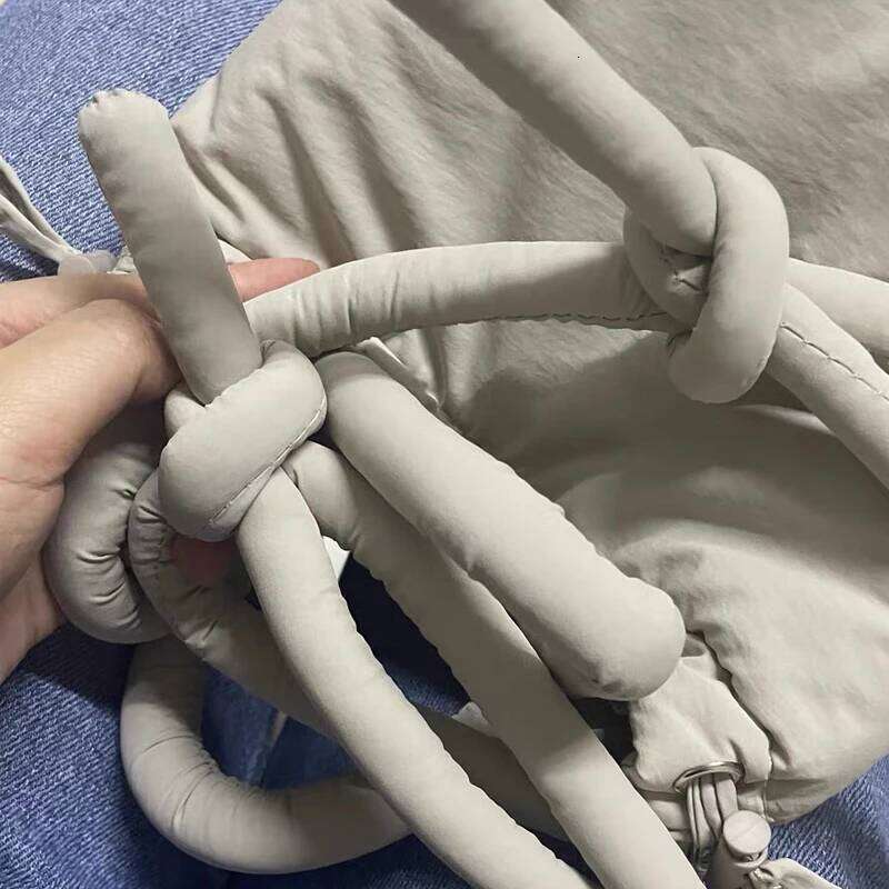 Women's Bags Designer Korean Casual Small Puffer Backpacks For Women Designer Handbag And Purse New In Polyester Top Handle Cloth Shoulder