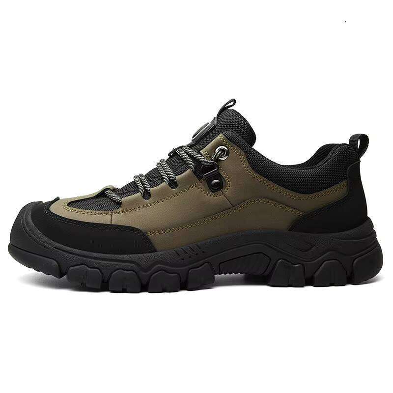 High Quality Men's Outdoor Climbing Breathable Upper Light Weight Wear-resistant Hiking Shoes for Men