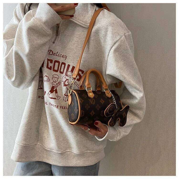 Women Shoulder Bag Pu Leather Versatile Fashion Commuting Bags Girl Brand Designer Zipper Handbag Korean 2025