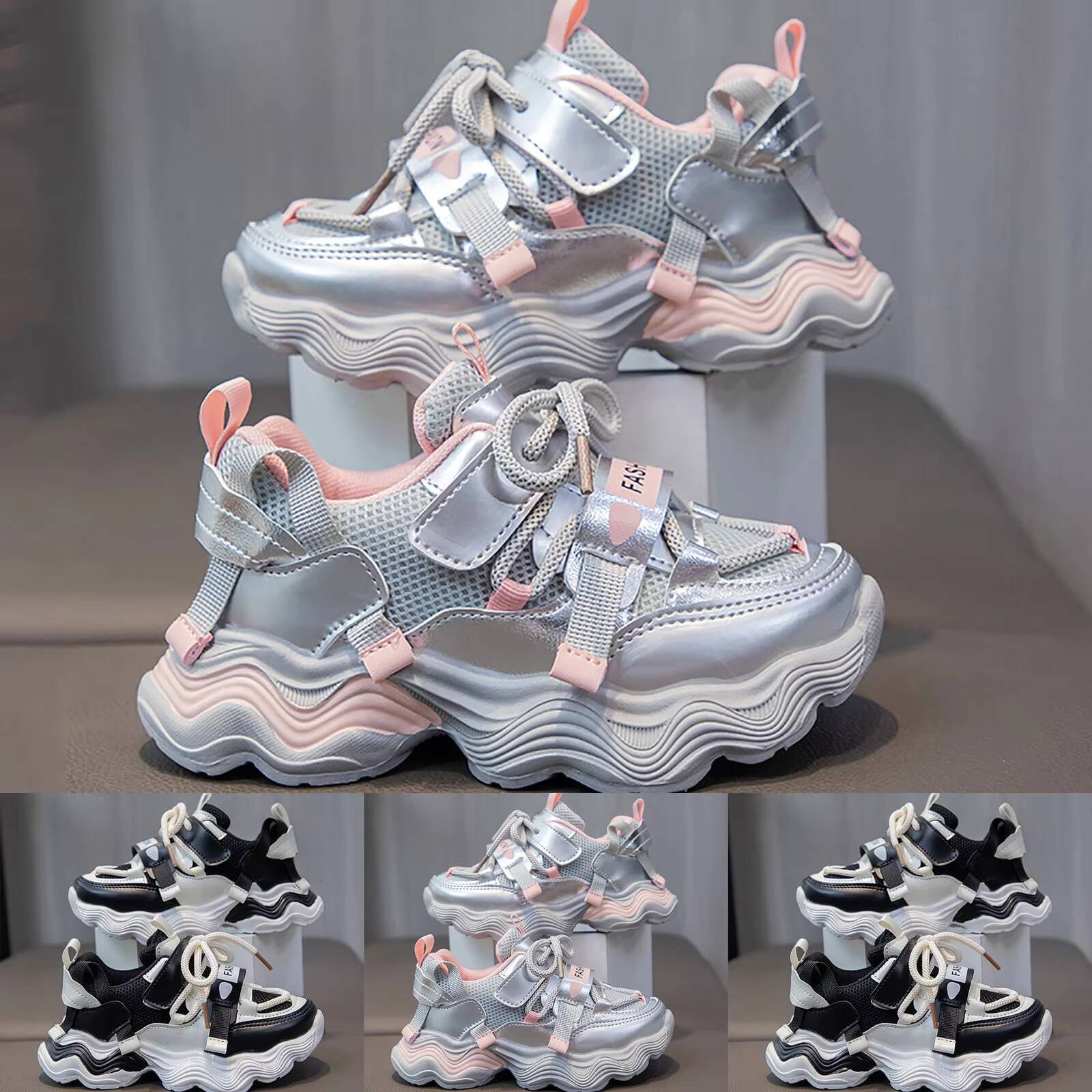 Ddmyshoesvip Children S Sports Spring Autumn Boys And Outdoor Casual Soft Soled Daddy children's shoes Shoes For Girls Size