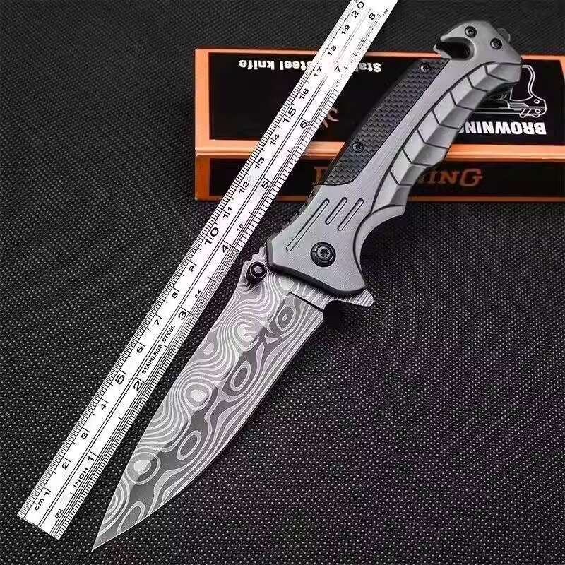 Browning Outdoor Self-defense Multi-functional Folding Wilderness Survival Camping Collectible Military Knife