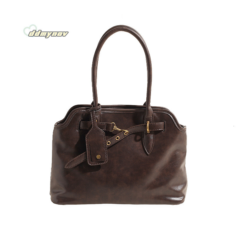 Early Autumn Large Capacity Tote Bag for Women, High-end Versatile Crossbody Bag, Casual Commuter Briefcase Trend ddmynov ddmynov