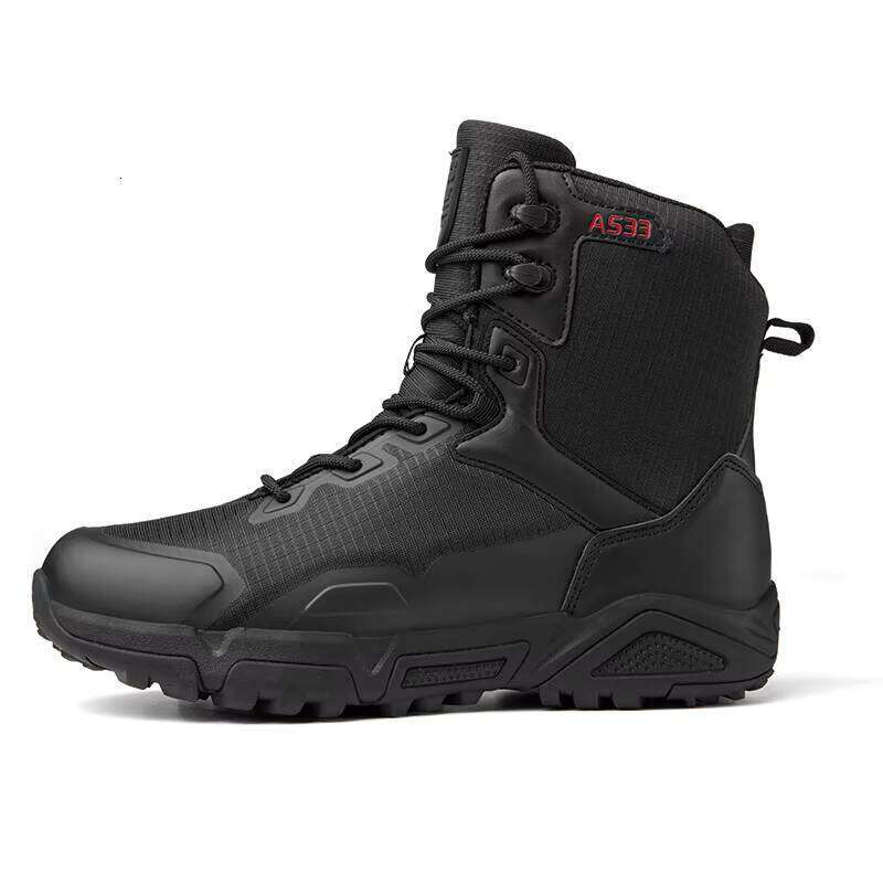 Men's Outdoor Hiking Men High Cut Microfiber LeatherBoots Mens Tactical Trekking Boots Custom Shoes